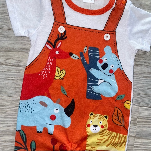 ⭐Baby Boys Summer Romper 3-6M⭐ - Picture 2 of 3